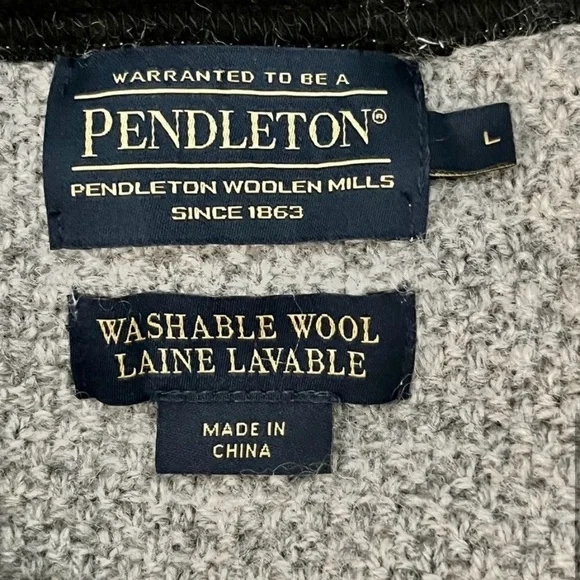Pendleton Washable Wool Sweater - Picture 4 of 5